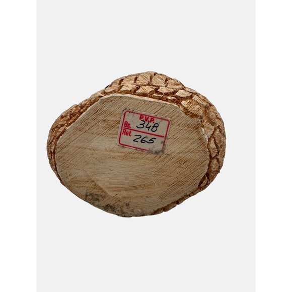 Handcrafted Ceramic Swan Miniature Planter Figurine With Multicolored Wings 4" - Picture 5 of 5